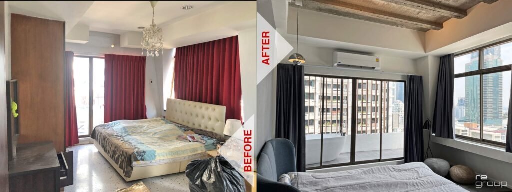 From Foreclosure Condo to Contemporary Bangkok Loft Condo — project image
