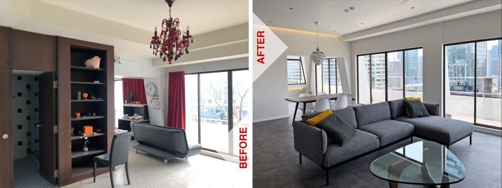 From Foreclosure Condo to Contemporary Bangkok Loft Condo — project image